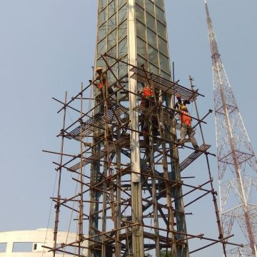 Space frame for Mahindra Towers worli